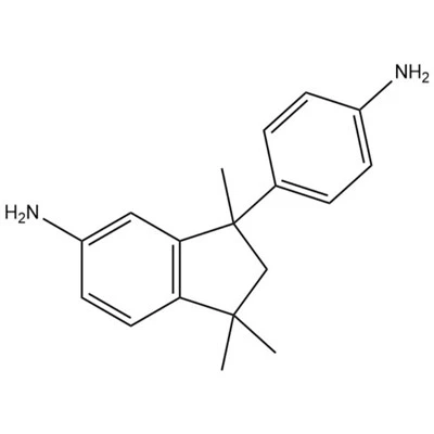 3-(4-aminophenyl)-1,1,3-trimethyl-5-indanamine